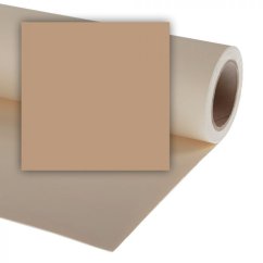 Colorama 1,35 x 11 m, jednobarevné papírové pozadí, Coffee