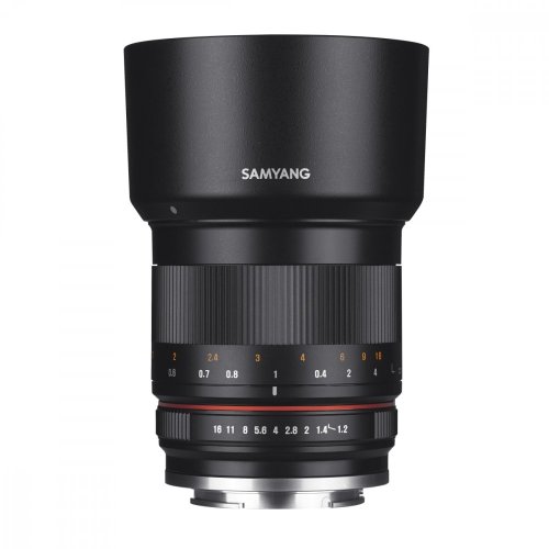 Samyang 50mm f/1.2 ED AS UMC CS Objektiv für Fuji X Schwarz