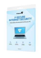 F-Secure INTERNET SECURITY, 3 zařízení / 1 rok, elektronická licence