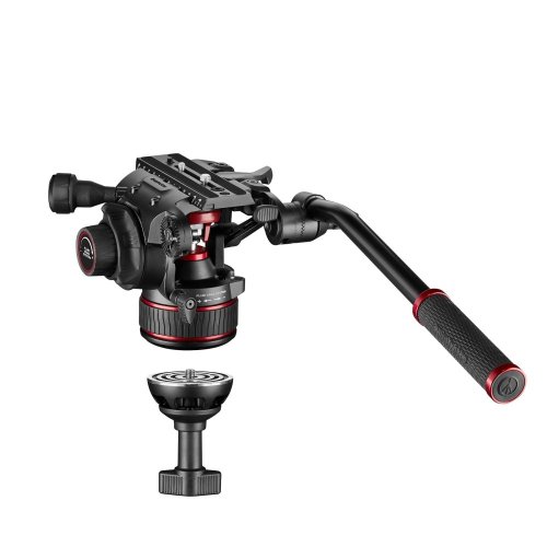 Manfrotto Nitrotech 608 video hlava s MVTTWINGA hliníkovým video stativem se středovou rozpěrou