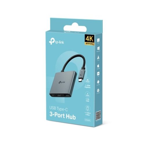Dokovací stanice TP-Link UH3020C USB-C, HDMI, 1x USB-C, 1x USB, PD 100W