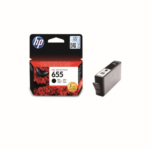 Inkoust HP Ink No 655 black, CZ109AE