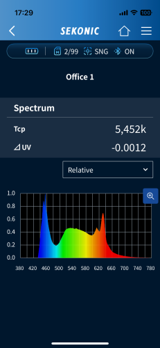 Sekonic C-4000 Spektrometr