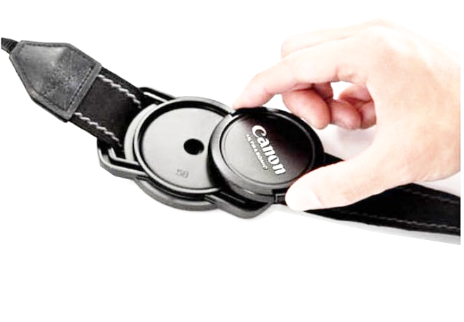 Držák krytky objektivu 72mm 77mm 82mm