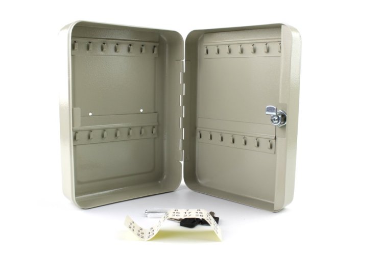 Kovová schránka na 28 klíčů, uzamykatelná (KLC28)