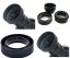 Gumová sluneční clona 58mm