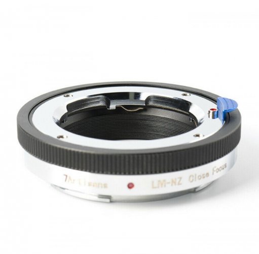 7Artisans makro adaptér objektív Leica M na telo Nikon Z