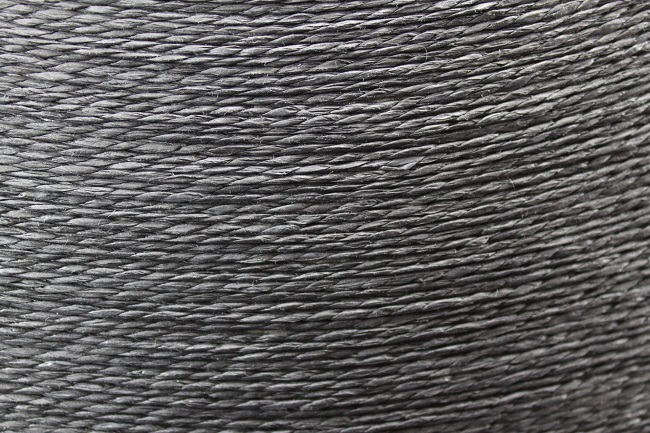 Dekolt, stojánek, stojan na šperky provázkový 28cm černý (A-11CER)