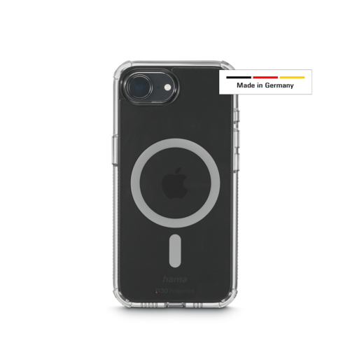 Hama Extreme Protect, kryt pro Apple iPhone 16e, magnetický, D3O®, nežloutnoucí, průhledný Hama Extreme Protect, kryt pro Apple iPhone 16e, magnetický, D3O®, nežloutnoucí, průhledný