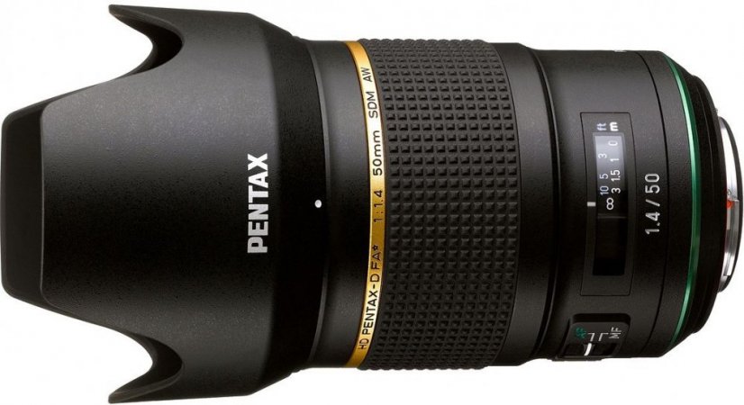 Pentax-D HD FA* 50mm F1.4 SDM AW Objektiv