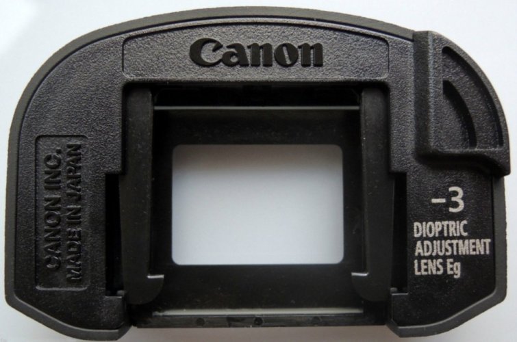 Canon Dioptric Adjustment Lens EG, -3.0 Diopter
