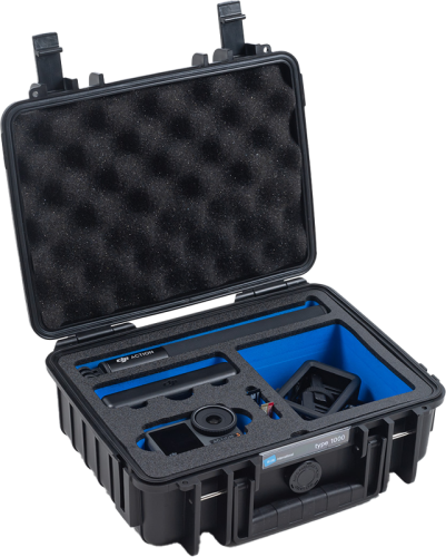 B&W Outdoor Cases B&W Cases Type 1000 for DJI Osmo Action 3 / Black