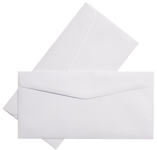 Focus Envelope White 110x220 mm, 100 g, 500 kusů