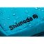 Shimoda Zubehör-Case Klein | für Laufwerke, Karten, Kabel und mehr | Größe 15 × 15 × 8 cm | durchsichtige Schale zur Ansicht des Inhalts | blau