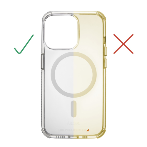 Hama Extreme Protect, kryt pro Apple iPhone 13, magnetický, D3O®, nežloutnoucí, průhledný