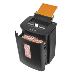 Hama Premium AutoM120, Aktenvernichter, Mikroschnitt, automatischer Einzug, 120 Blatt, Sicherheitsstufe P-4