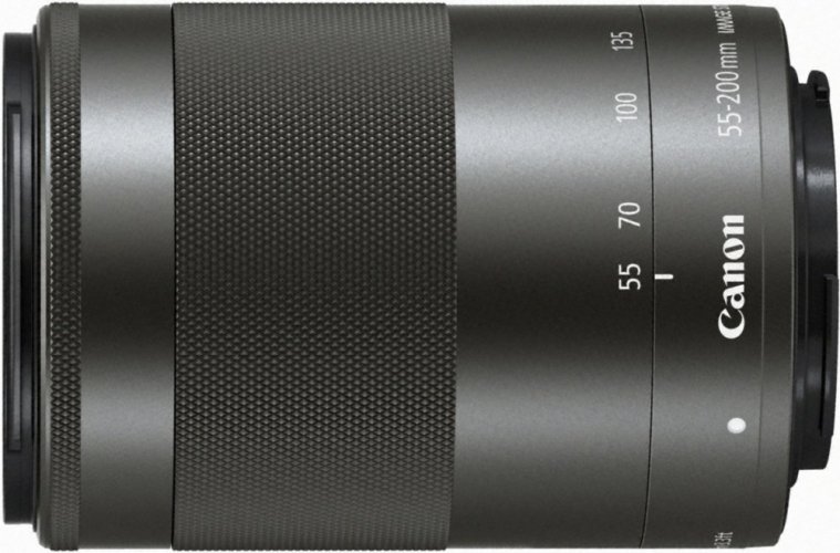 Canon EF-M 55-200mm f/4.5-6.3 IS STM Lens – Graphite