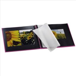 Fotoalbum Hama FINE ART 28x24 cm, 50 strán, pink, špirálový, lepiaci
