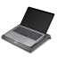 Chladicí stojan Hama pro notebook Černý, tichý, černý