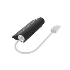Rozbočovač USB Hama, 4 porty, USB 2.0, černý