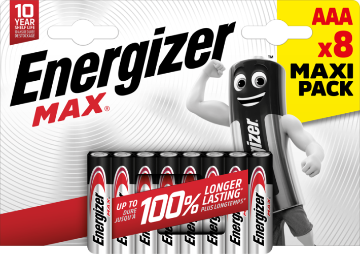 Energizer Max AAA 8 Pack