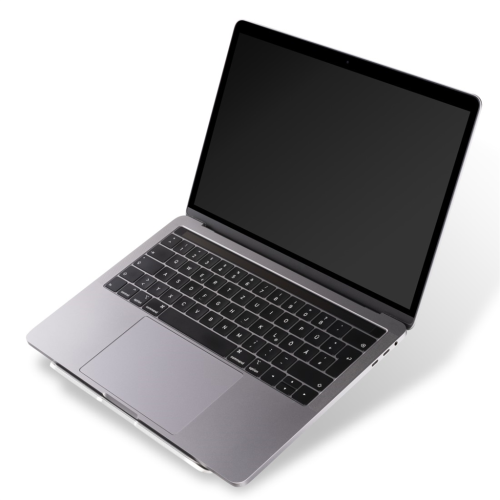 Hama Hliníkový stojan na notebook, od 28 cm (11") do 40 cm (15,6") , skládací, hliník, stříbrný