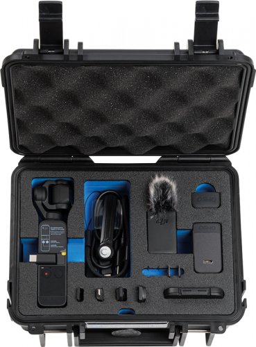 B&W Drone Cases 500 pro DJI Pocket 2, DJI Osmo Pocket ND-Filter Set, microSD černý