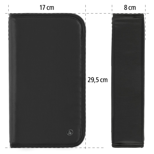 Hama CD Wallet Nylon 104, černá