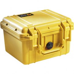 Peli™ Case 1300 kufor s penou žltý