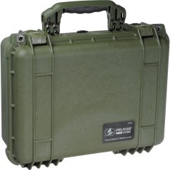 Peli™ Case 1450 Koffer ohne Schaumstoff (Grün)