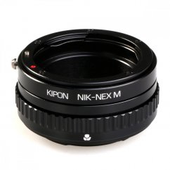 Kipon Makro adaptér z Nikon F objektivu na Sony E tělo