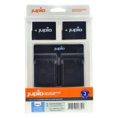 Jupio set DMW-BLC12E pro Panasonic, 1.200 mAh a duální nabíječky
