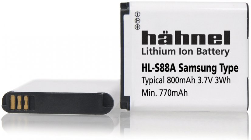 Hähnel HL-S88A, Samsung BP-88 / BP88A  800mAh, 3.7V, 3Wh