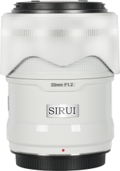 Sirui Sniper Lens APS-C AF 33mm F1.2 E-Mount White