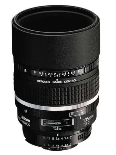 Nikon Nikkor AF DC 105mm f/2 D Lens