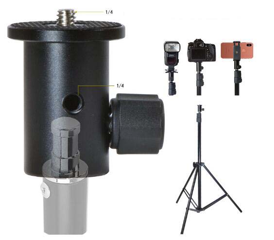 Adaptor pentru stativ cu știft de 18mm și gaură cu cap (CP718)