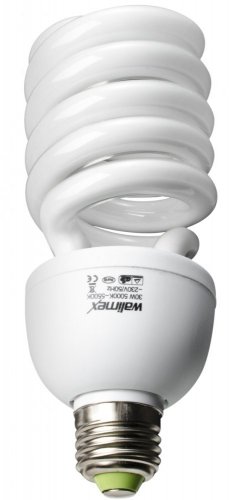 Walimex Spiral Daylight Lamp 16W, E14, 5400K (equivalent to 90W)