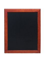 Tabule Securit UNIVERSAL nástěnná na popis křídou 50x60cm, Mahagony, lakovaná