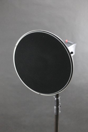 Stříbrný beauty dish 42cm s voštinou a difuzérem 1 (BD1S)