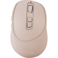 Myš Yenkee YMS 2080BG SLIDER, optická, bezdrôtová, dobíjacia, 2400 DPI, béžová