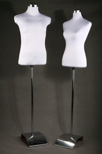 Krejčovská panna dámská figurína bílá (FT5W)