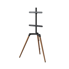 Hama Boden TV-Ständer Real Wood, 400x400, Holz