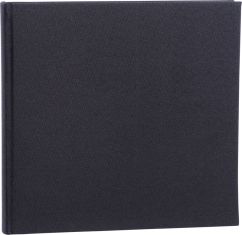 Focus Base Line Canvas Album 26x25 Black
