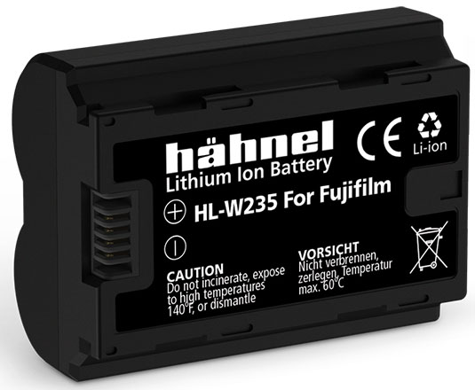 Hähnel HL-W235 (Fujifilm NP-W235) 2250mAh, 7.2V, 16.2Wh