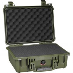 Peli™ Case 1450 Koffer mit Schaumstoff (Grün)