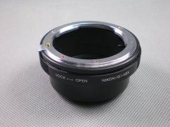 forDSLR adaptér bajonetu Nikon F na Sony E NEX