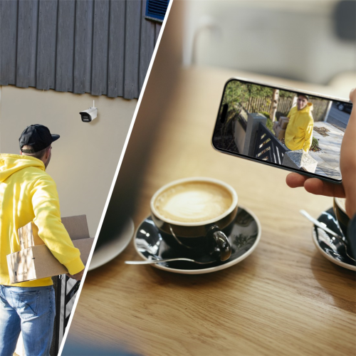 Chytrá venkovní WiFi kamera Hama, noční vidění, Full HD