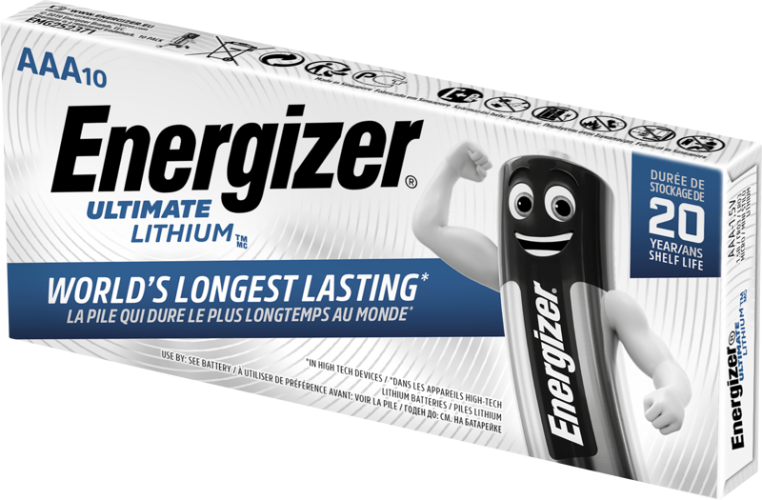 Energizer Ultimate Lithium AAA B2B 10 pack