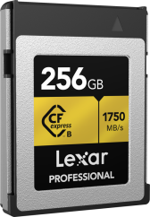 Lexar CFexpress Pro Gold R1750/W1500 256GB