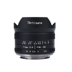 7artisans 7,5mm f/2,8 II Fisheye Objektiv für Sony E